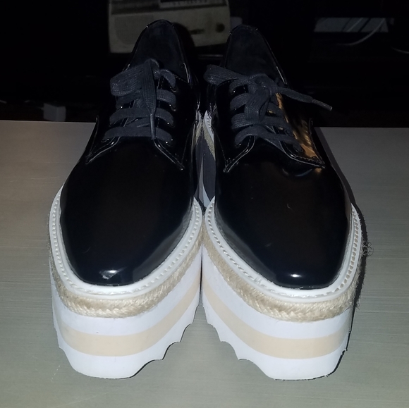 NWOT! MANGO Contrast Platform Size 39 Shoes - Picture 11 of 16